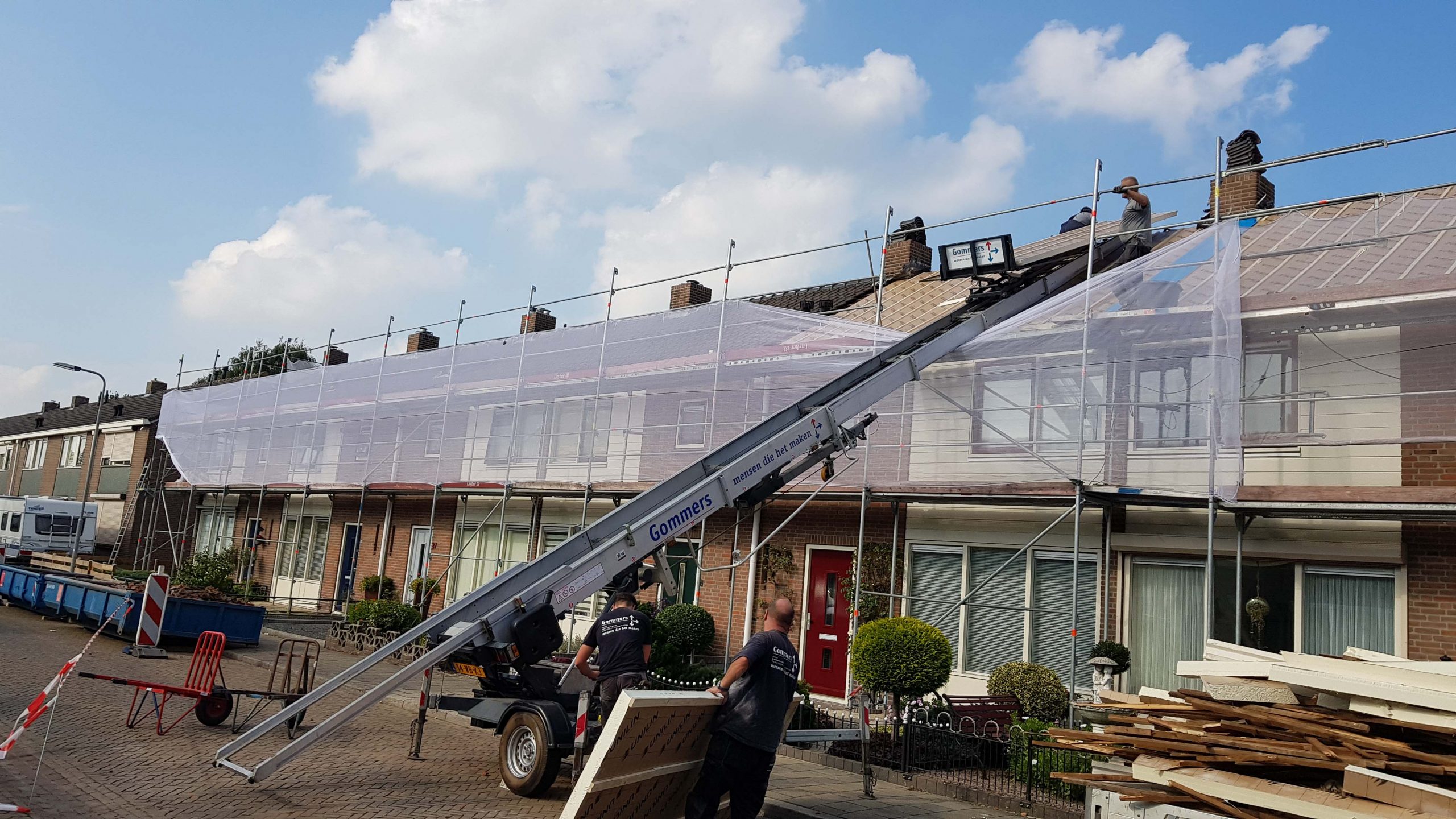 Dakrenovatie woning Reigerstraat Wijchen